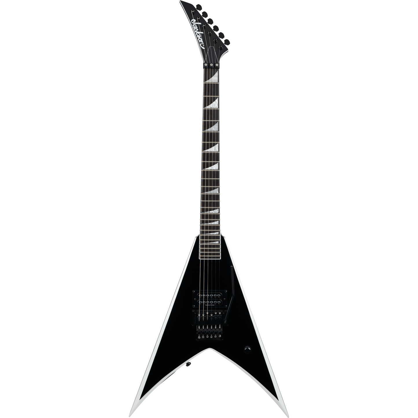 Jackson Pro Series Signature Wes Borland King V KV Electric Guitar - Black With White Bevels