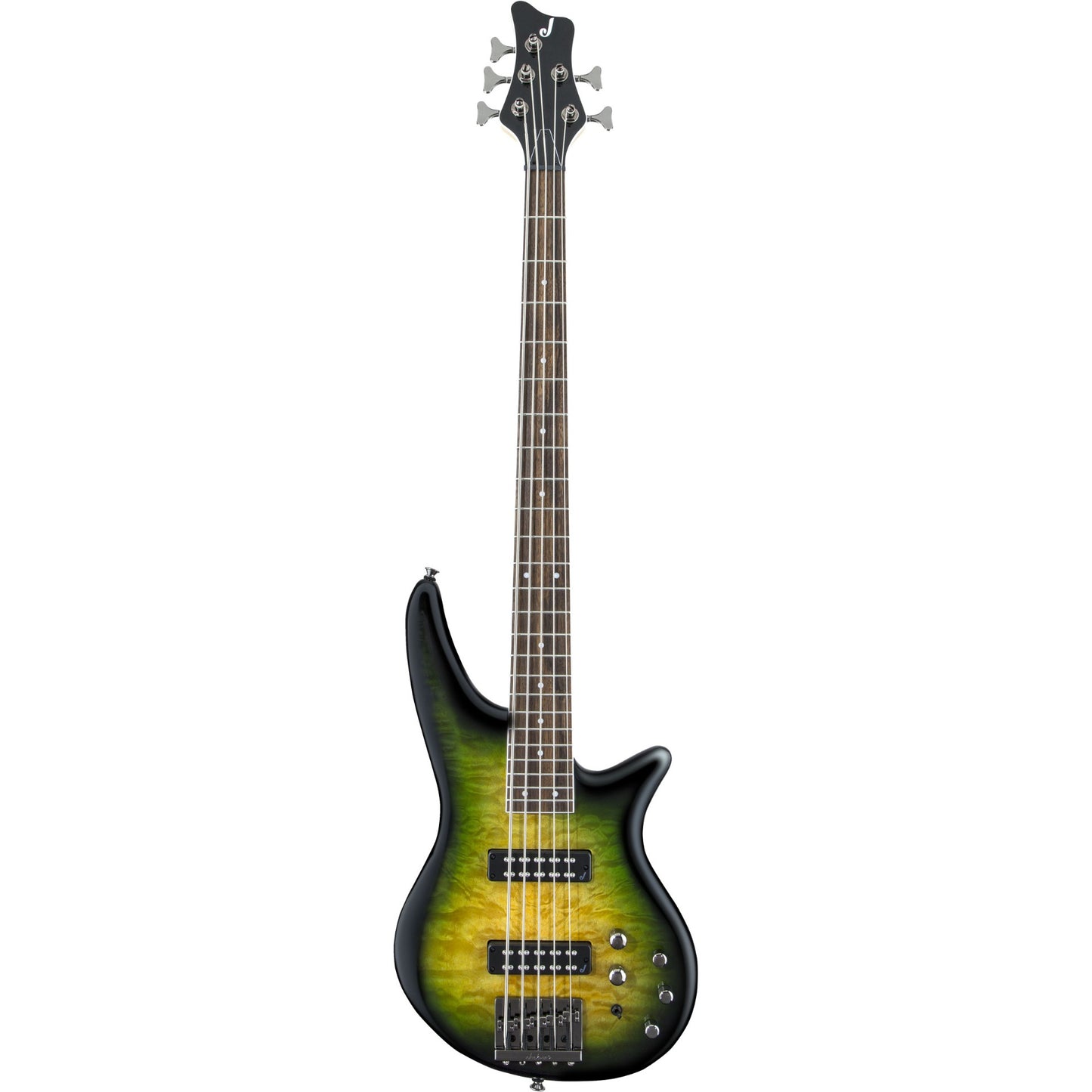 Jackson JS Series Spectra Bass JS3QV Bass Guitar, Alien Burst
