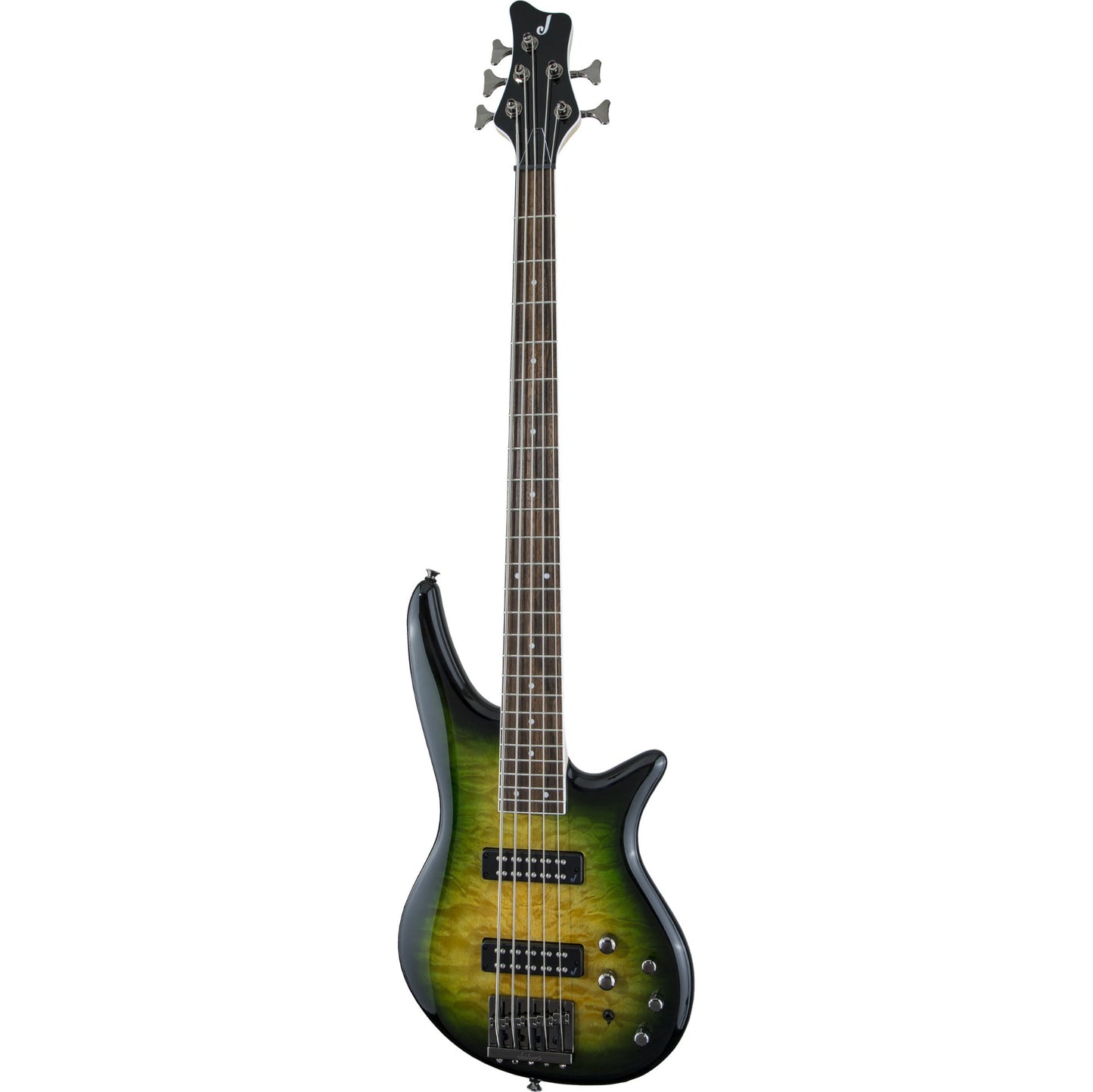 Jackson JS Series Spectra Bass JS3QV Bass Guitar, Alien Burst