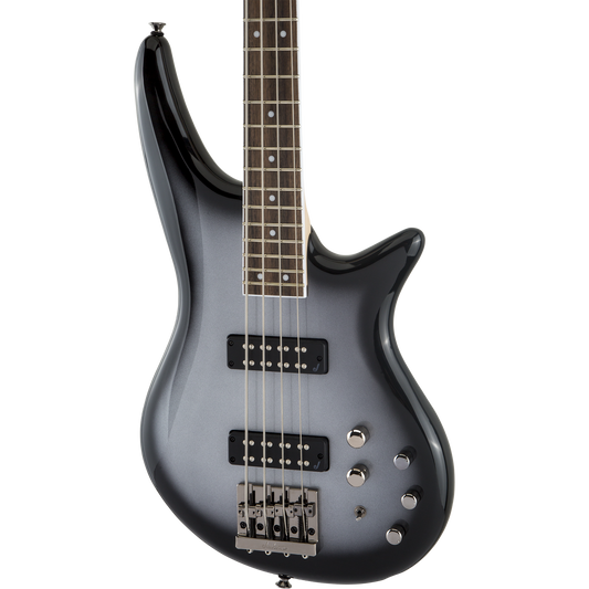 Jackson JS Series Spectra Bass JS3 Bass Guitar, Silverburst