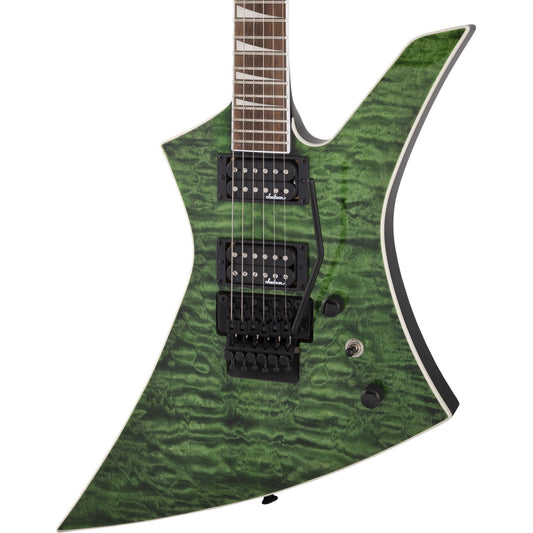 Jackson X Series Kelly™ KEXQ Electric Guitar, Transparent Green