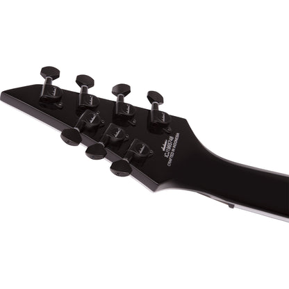 Jackson X Series Soloist Arch Top SLATX7Q MS Electric Guitar - Laurel Fingerboard, Transparent Blue Burst