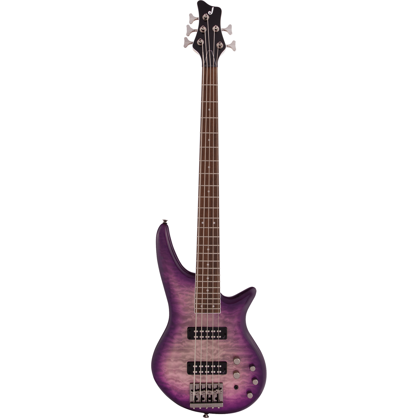 Jackson JS Series 5-String Spectra Bass JS3QV - Laurel Fingerboard, Purple Phaze