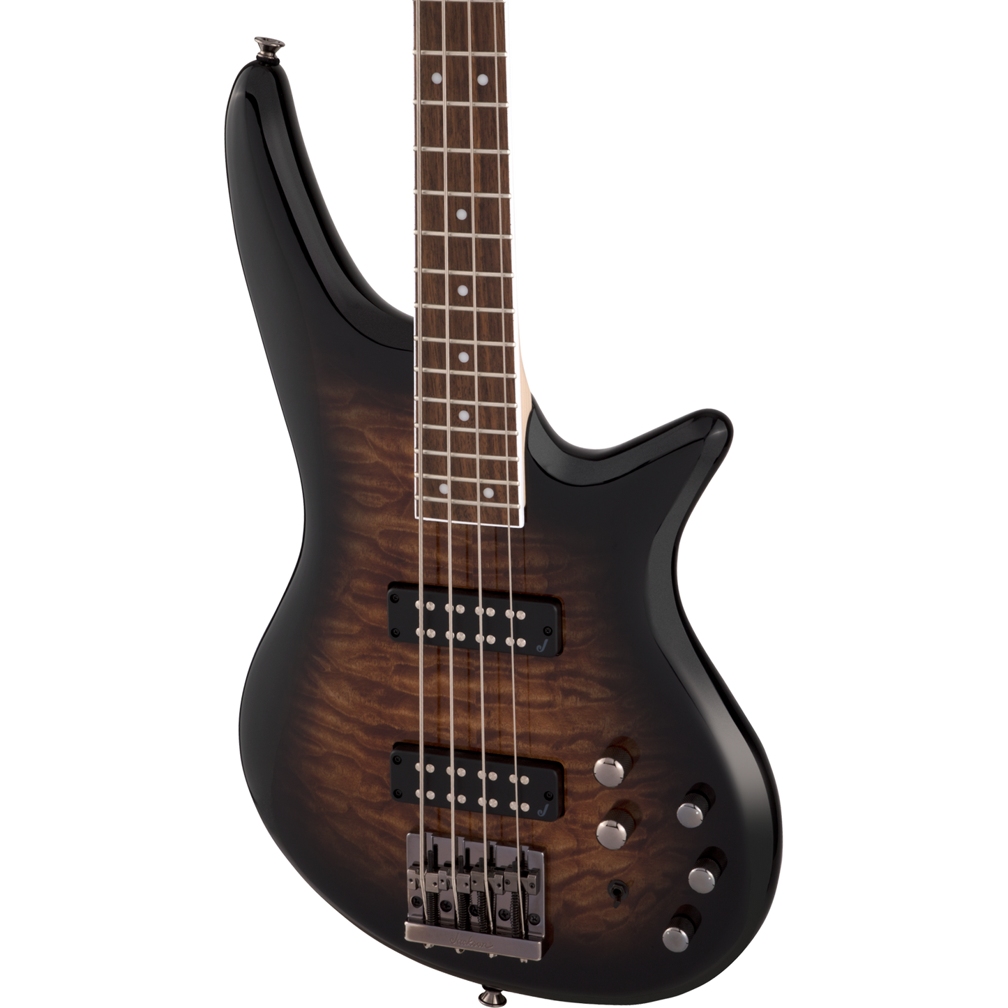 Jackson JS Series Spectra JS3Q Bass Guitar, Dark Sunburst