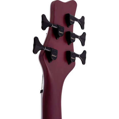 Jackson X Series Spectra Bass SBXP V Bass Guitar - Transparent Purple Burst