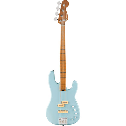 Charvel Pro-Mod San Dimas Bass PJ IV Caramelized Maple Sonic Blue