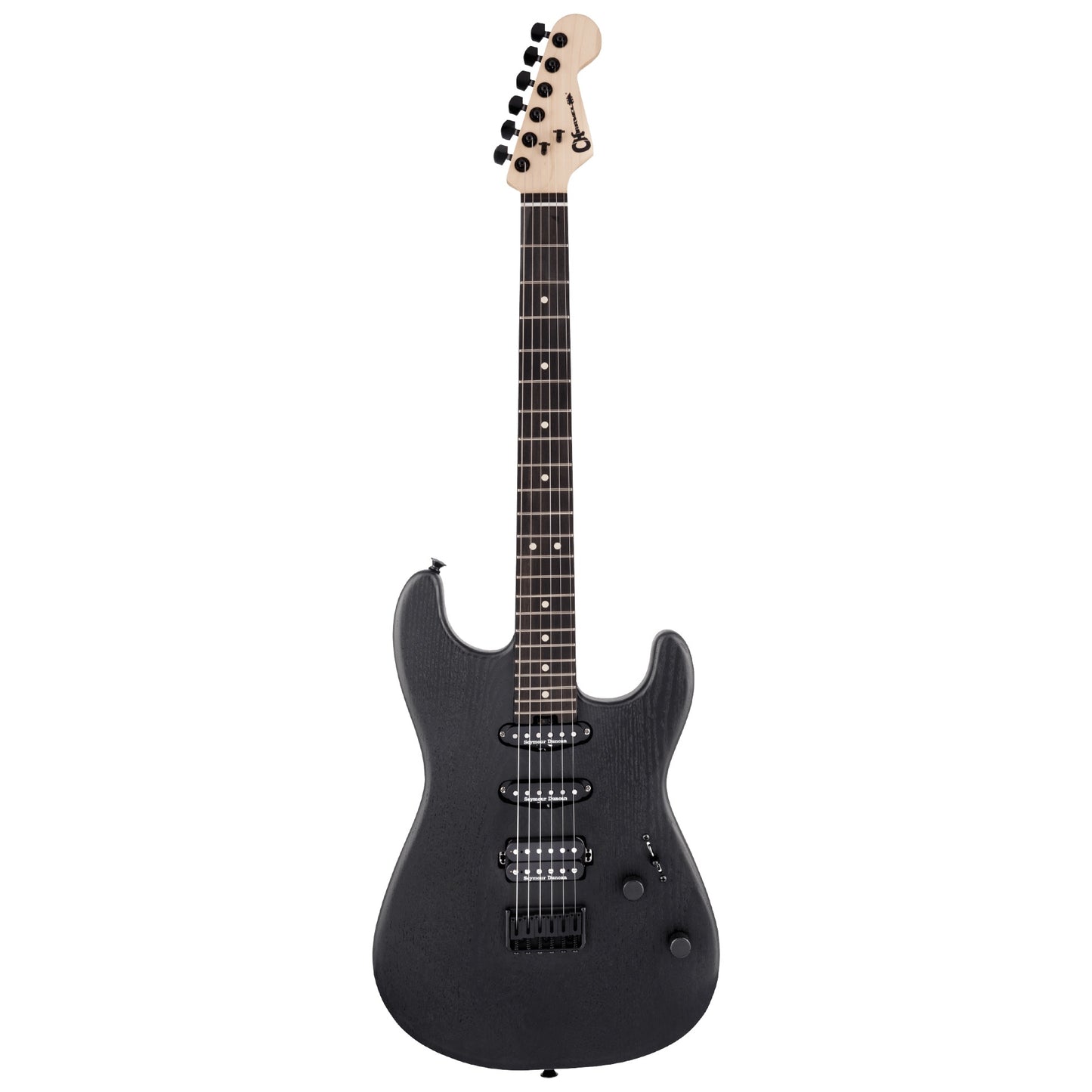 Charvel Pro-Mod San Dimas Style 1 HSS HT Sassafras Electric Guitar - Satin Black