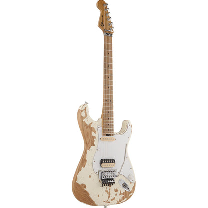 Charvel Henrik Danhage Limited Edition Signature Electric Guitar - White Relic