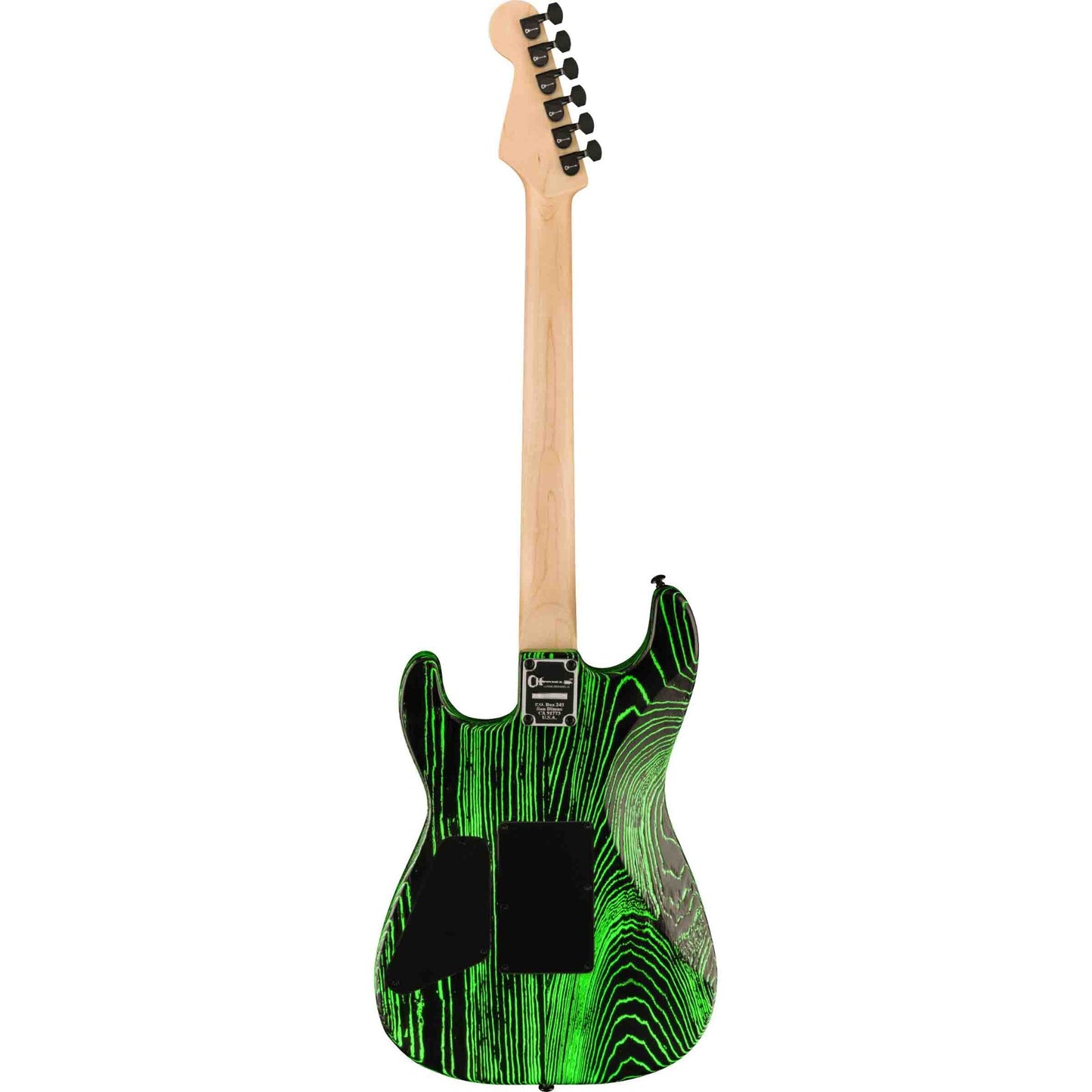 Charvel LTD Pro-Mod San Dimas Style 1 HH FR E Ash Electric Guitar - Green Glow