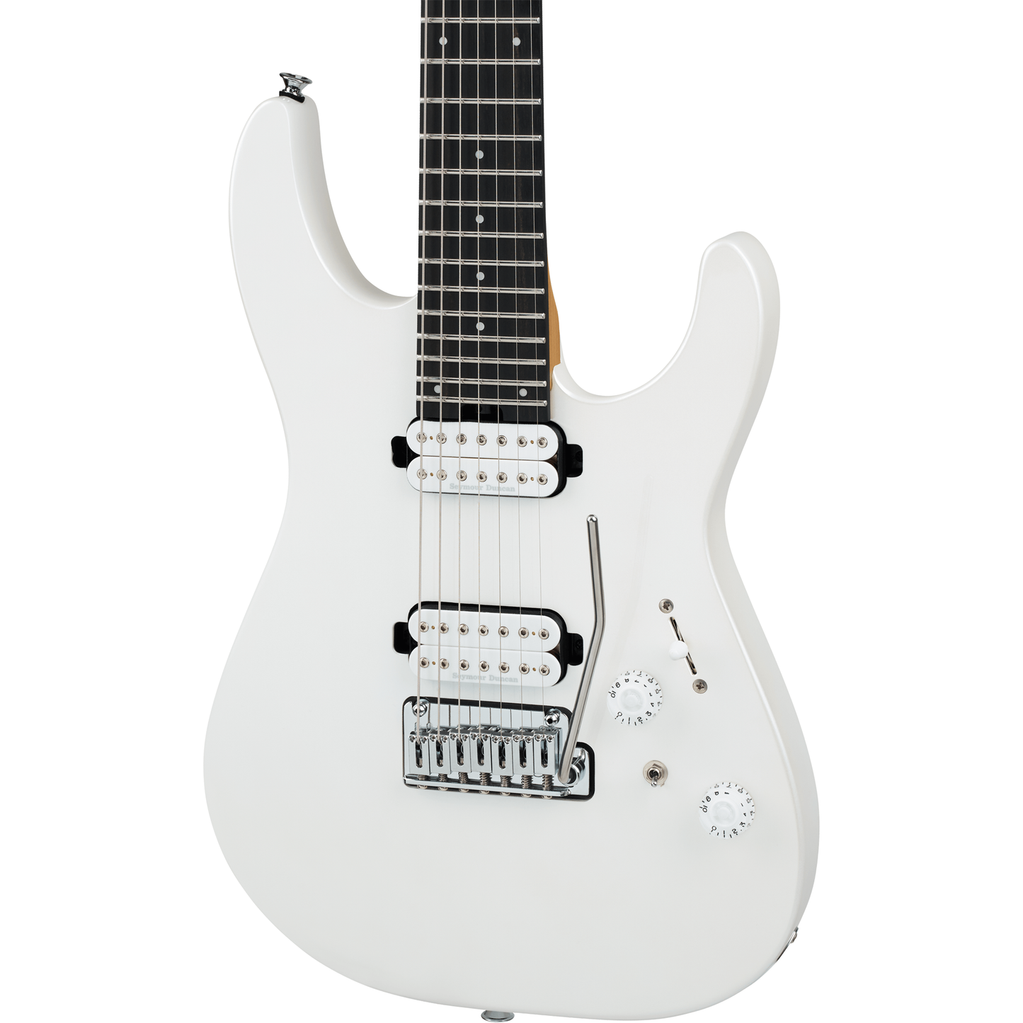 Charvel Pro-Mod Plus DK24-7 HH 2PT EB Limited Edition 7-String Electric Guitar - Celestial Silk
