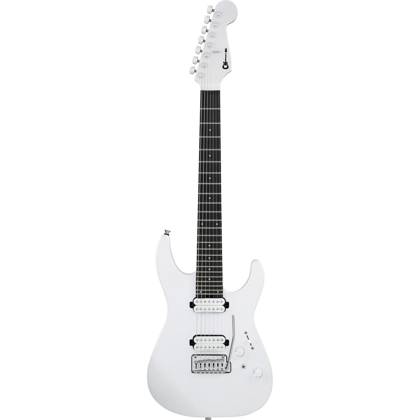 Charvel Pro-Mod Plus DK24-7 HH 2PT EB Limited Edition 7-String Electric Guitar - Celestial Silk