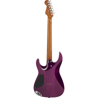 Charvel Pro-Mod Plus DK24 HH HT EB QM Electric Guitar - Violet Radiance