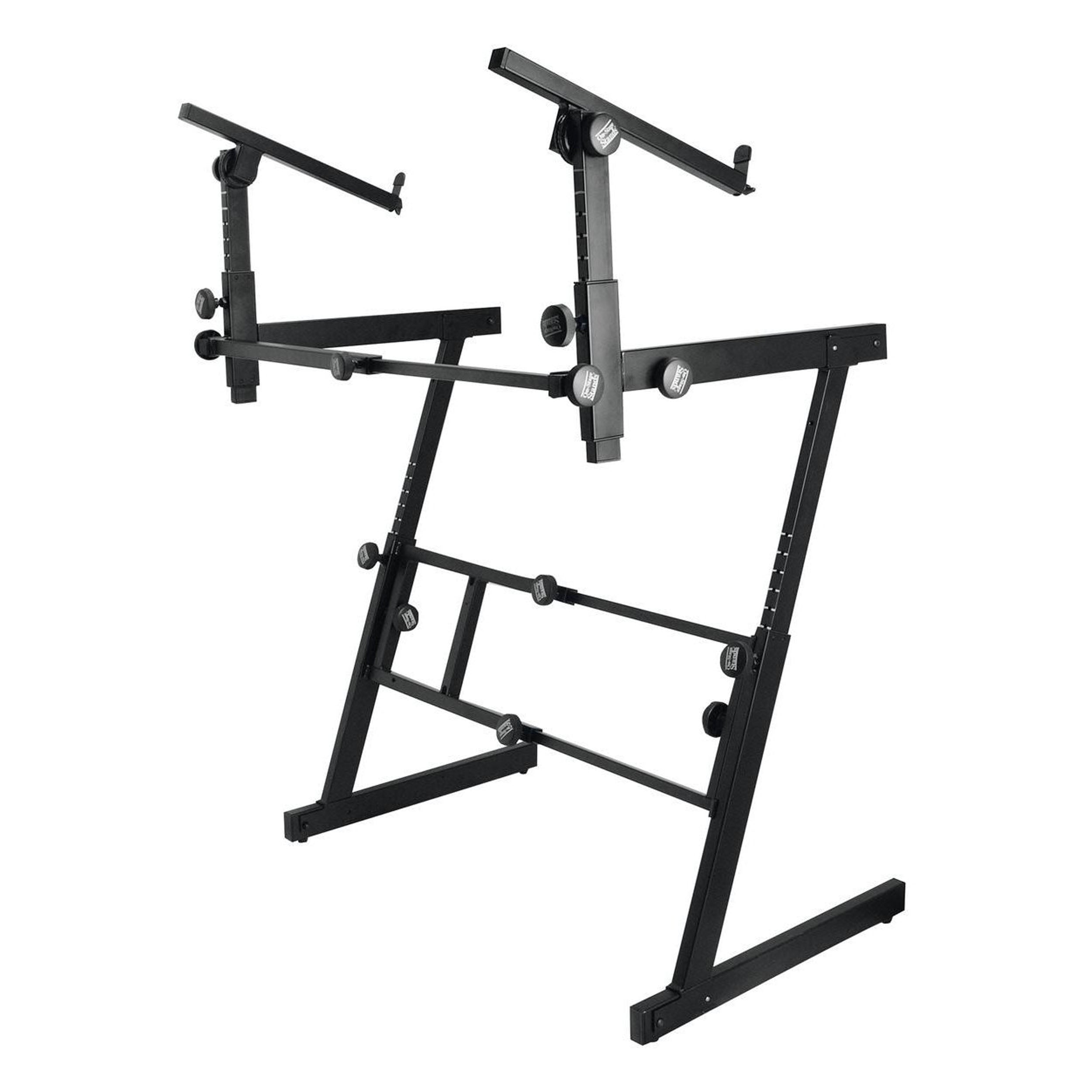 Stands Performance On-Stage Stands Folding Heavy-Duty Dual-Tier Z Stand – Alto Music