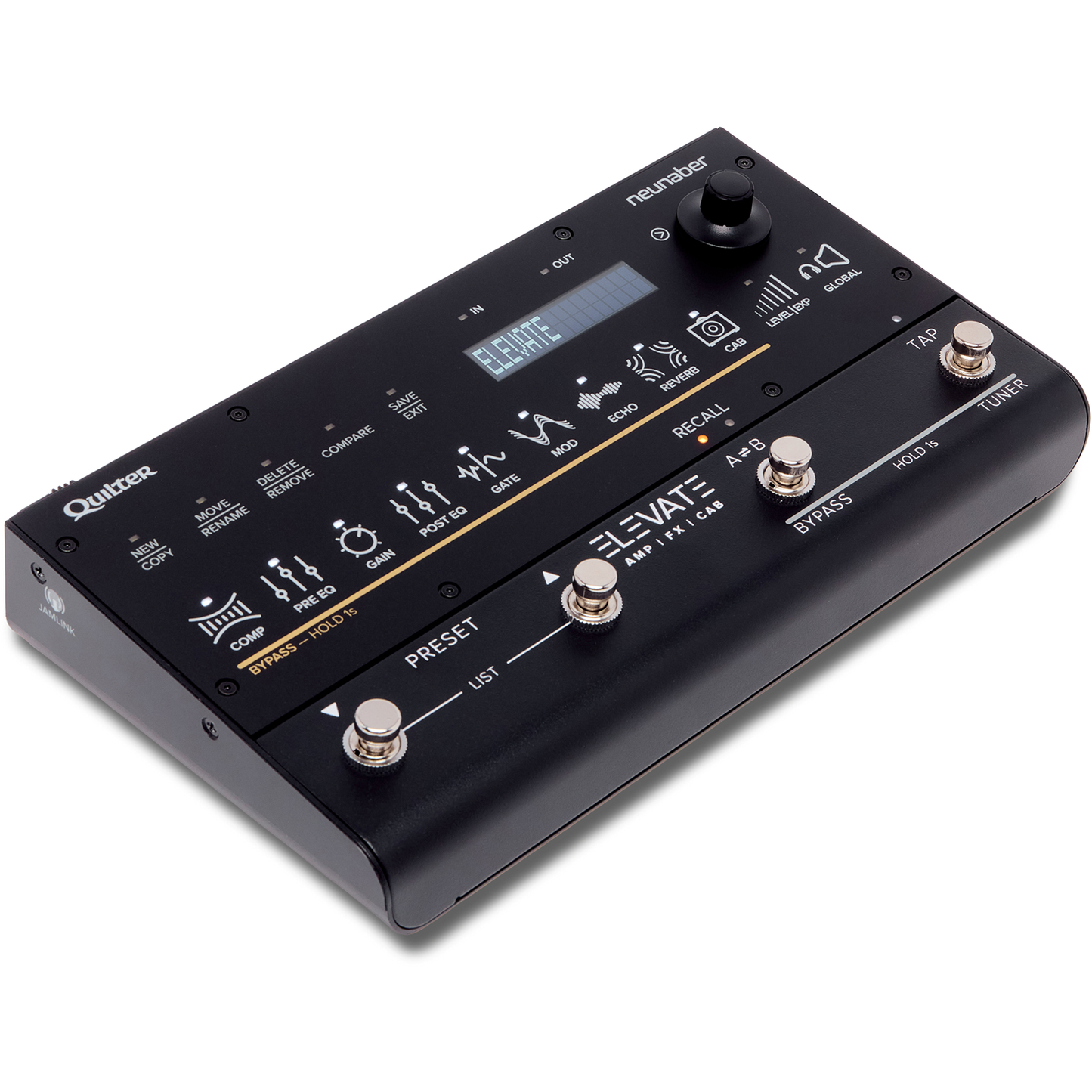 Quilter Elevate Intuitive Guitar Engine Multi-Effects Pedal