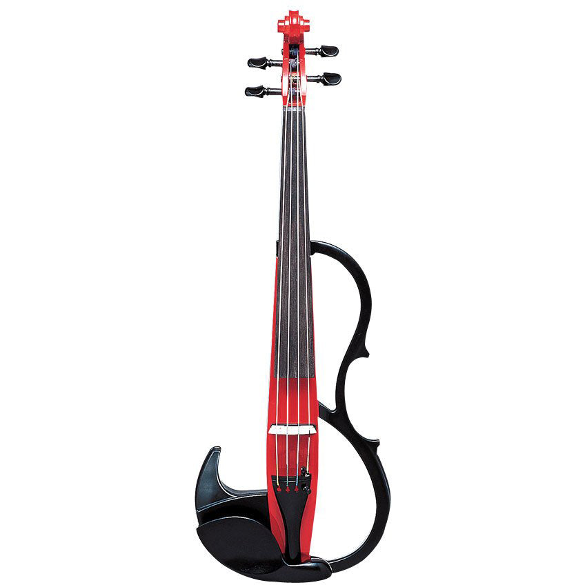 Yamaha SV200KRED Silent Violin in Cardinal Red Instrument Only