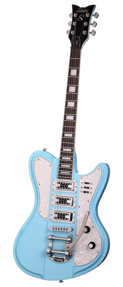 Schecter Retro Series Ultra III Electric Guitar Vintage Blue