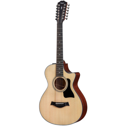 Taylor 352CE 12 String Grand Concert Acoustic Electric Guitar in Natural