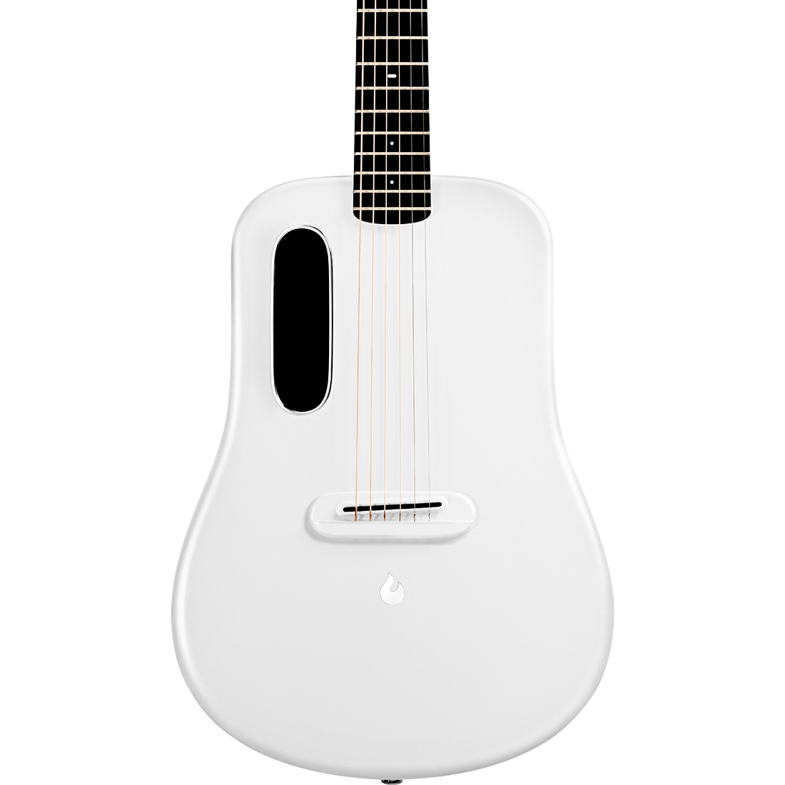 Lava Music Lava ME 3 36” Smart Guitar in White w/ Ideal Bag