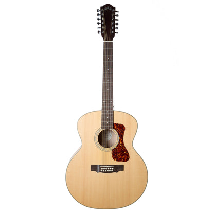 Guild F2512E Arched Back 12-String Jumbo Acoustic Electric Guitar with Gig Bag (3833614821)