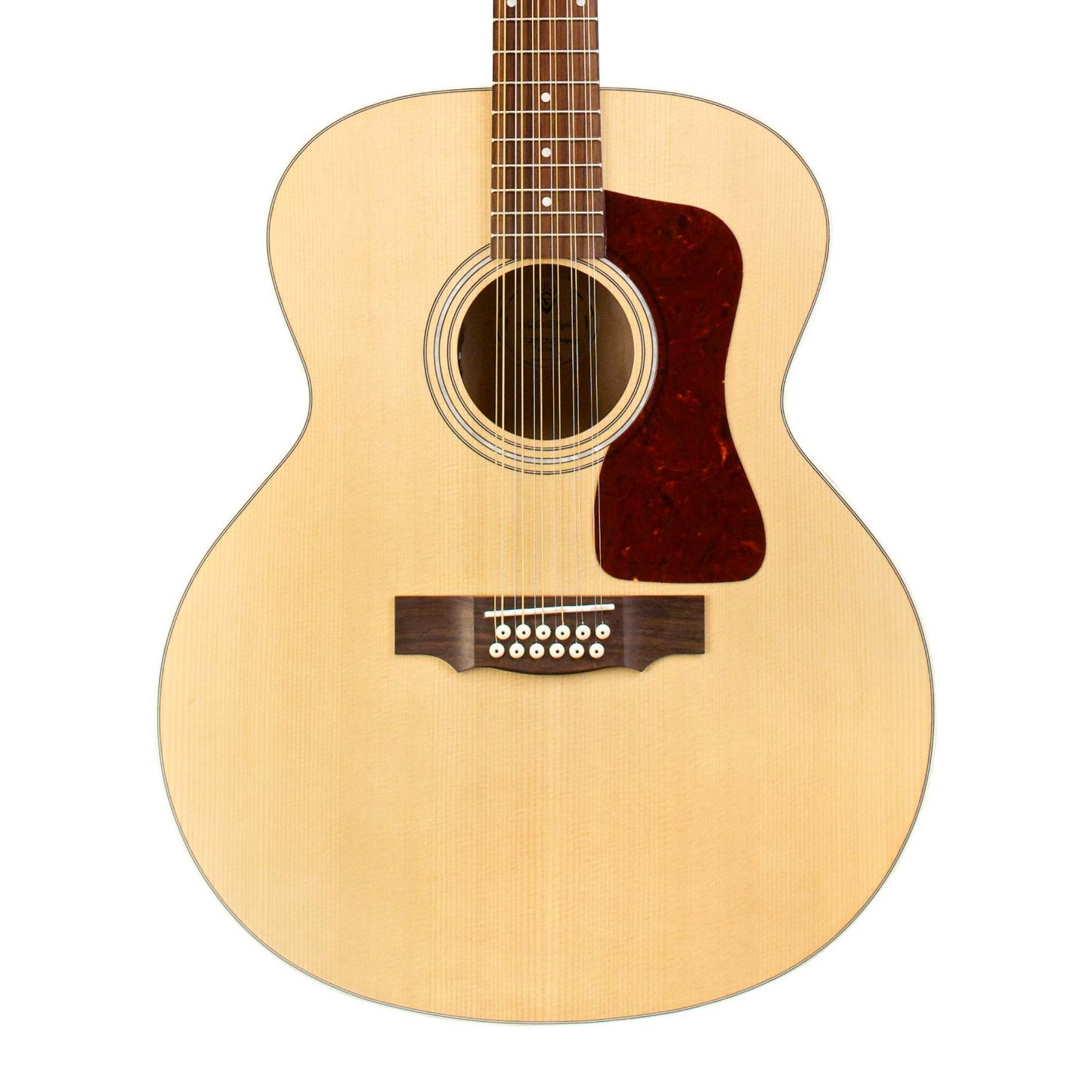 Guild F2512E Arched Back 12-String Jumbo Acoustic Electric Guitar with Gig Bag (3833614821)