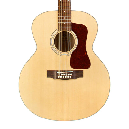 Guild F2512E Arched Back 12-String Jumbo Acoustic Electric Guitar with Gig Bag (3833614821)