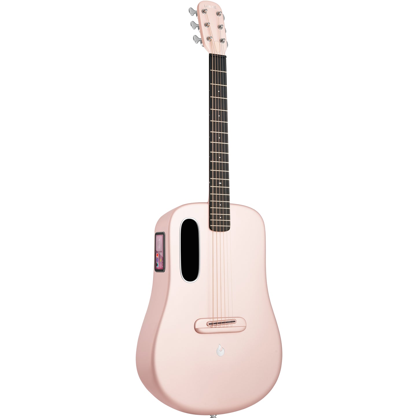 Lava Music ME 4 Carbon Fiber 38” Acoustic Electric Guitar - Pink