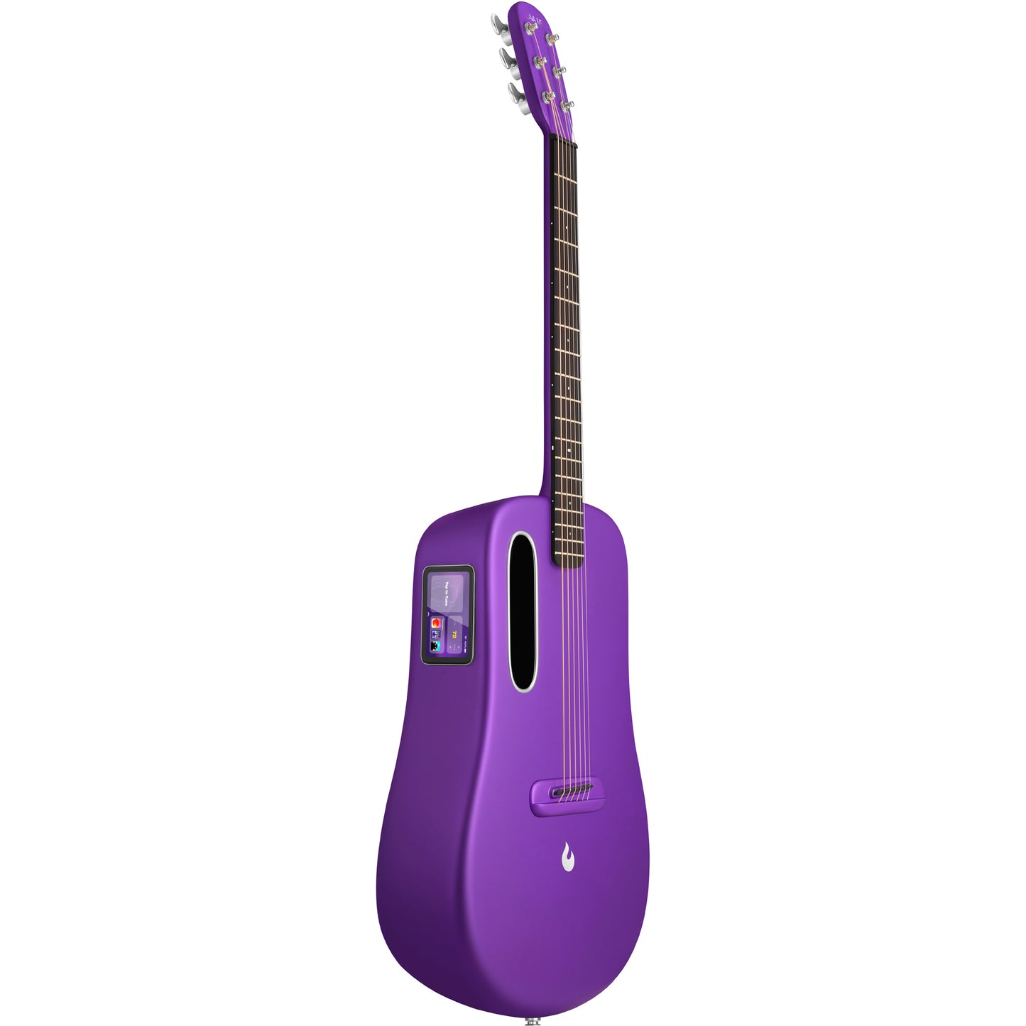 Lava Music ME 4 Carbon Fiber 38” Acoustic Electric Guitar - Purple