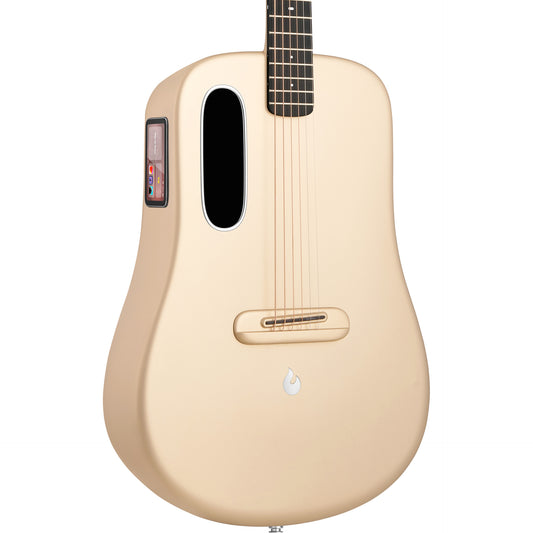 Lava Music ME 4 Carbon Fiber 38” Acoustic Electric Guitar - Soft Gold