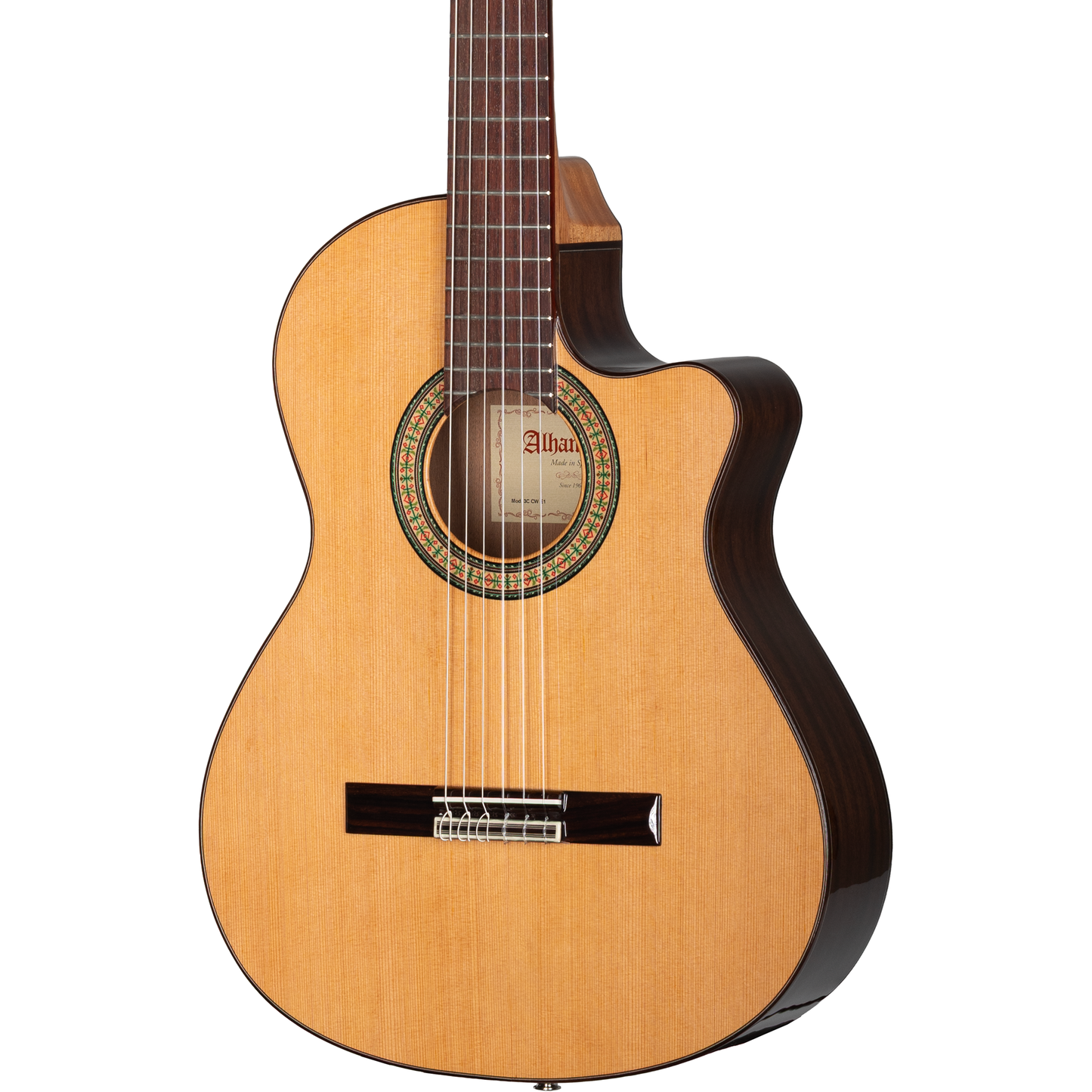 Alhambra 3C CW E1 Classical Acoustic Electric Guitar - Natural
