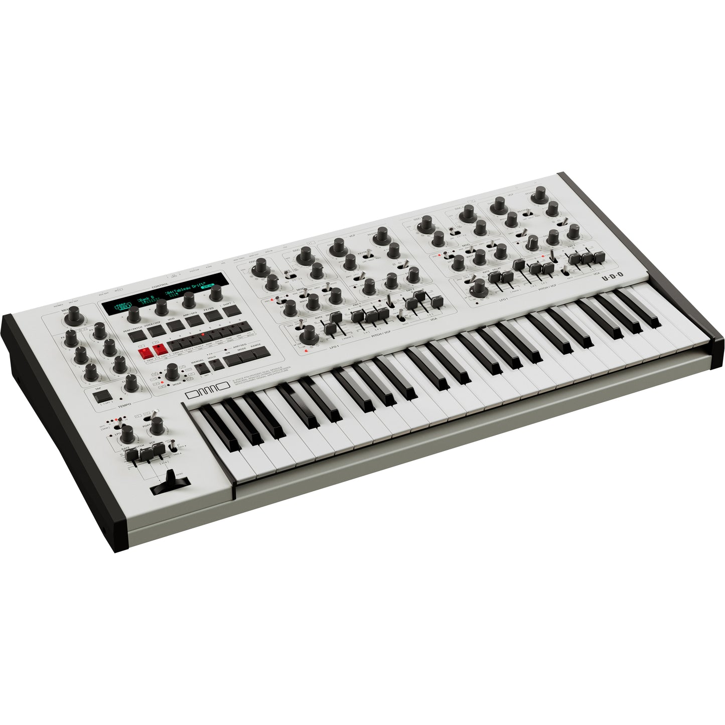 UDO Audio DMNO 8 Voice Analog Hybrid Synthesizer - White