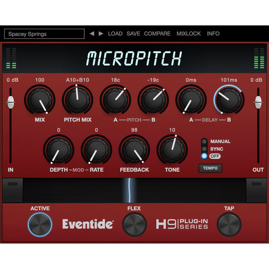 Eventide MicroPitch Dual Voice Pitch Shifter & Special FX Plug-In