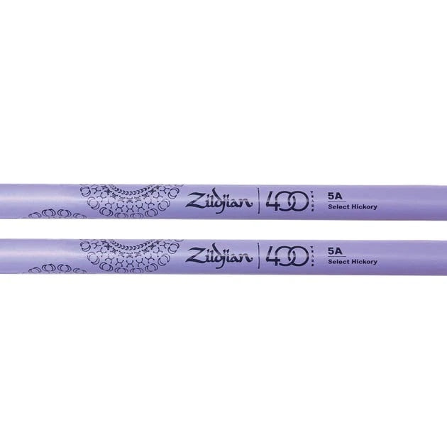 Zildjian 5A Limited Edition 400th Anniversary Alchemy Drumsticks - Purple
