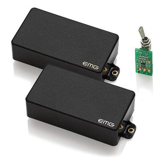 EMG KFK Kerry King Set in Black Pickups with PA2