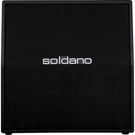 Soldano 412 Angled Cabinet 4x12" Extension Cabinet - Black