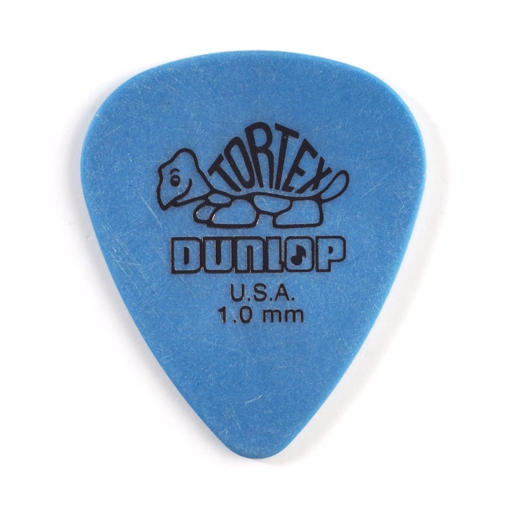 Dunlop 418P1.0 Tortex® Standard, Blue, 1.0mm, 12/Player's Pack