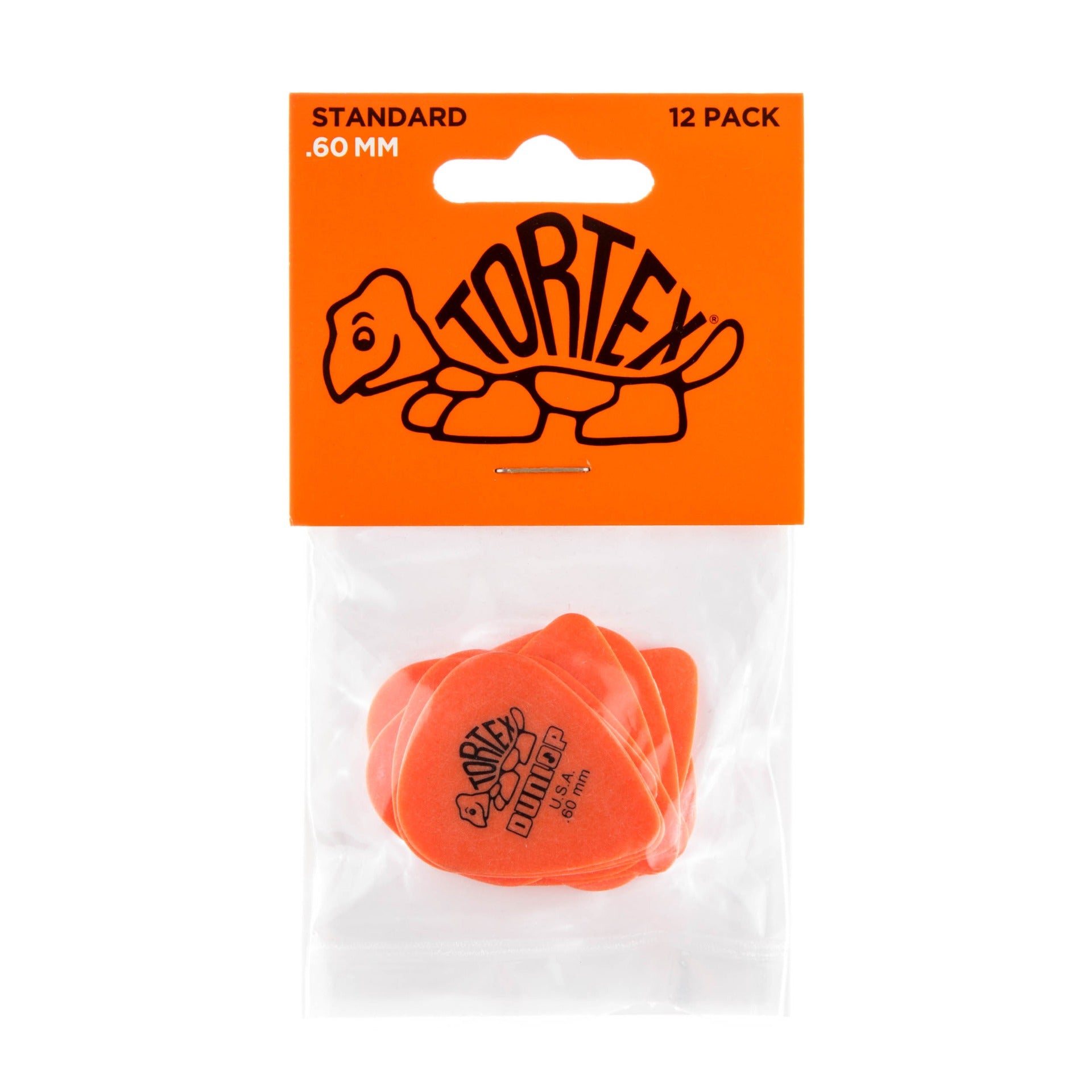 Dunlop 418P.60 Tortex Standard 12-Pack Picks – Alto Music