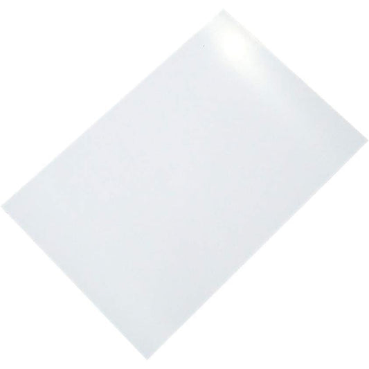 Allparts PG-0095-035 White 3 ply Rectangular Pickguard Blank 12”x18”