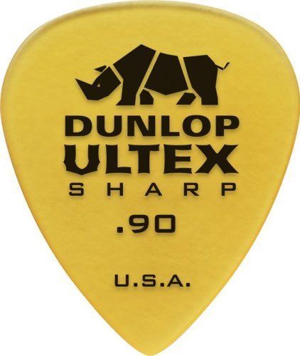 Dunlop 433P .90 Ultex Sharp Guitar Picks Player Pack 6-Pack