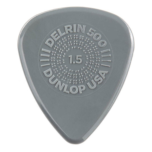 Dunlop 450P1.5 Prime Grip Delrin 500 Guitar Picks - Twelve (12) Picks