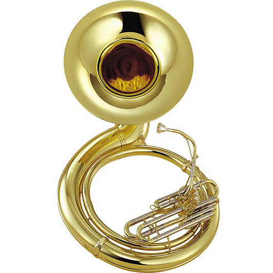 Yamaha YSH411WC Brass Sousaphone Bbb
