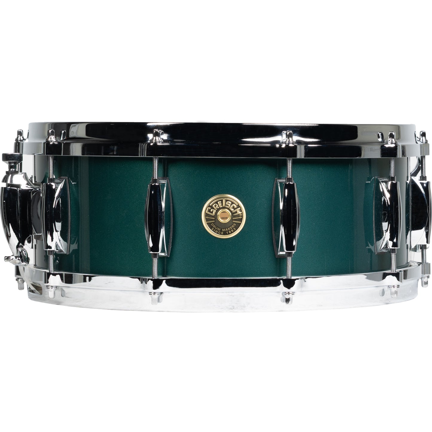 Gretsch USA Custom 5.5x14 Snare Drum - Cadillac Green Gloss