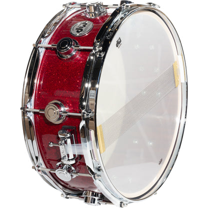 Drum Workshop Collectors Series 5x14 Snare Drum - Ruby Glass