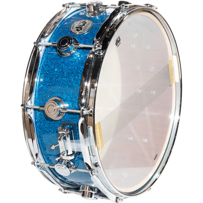 Drum Workshop Collectors Series 5x14 Snare Drum - Blue Glass