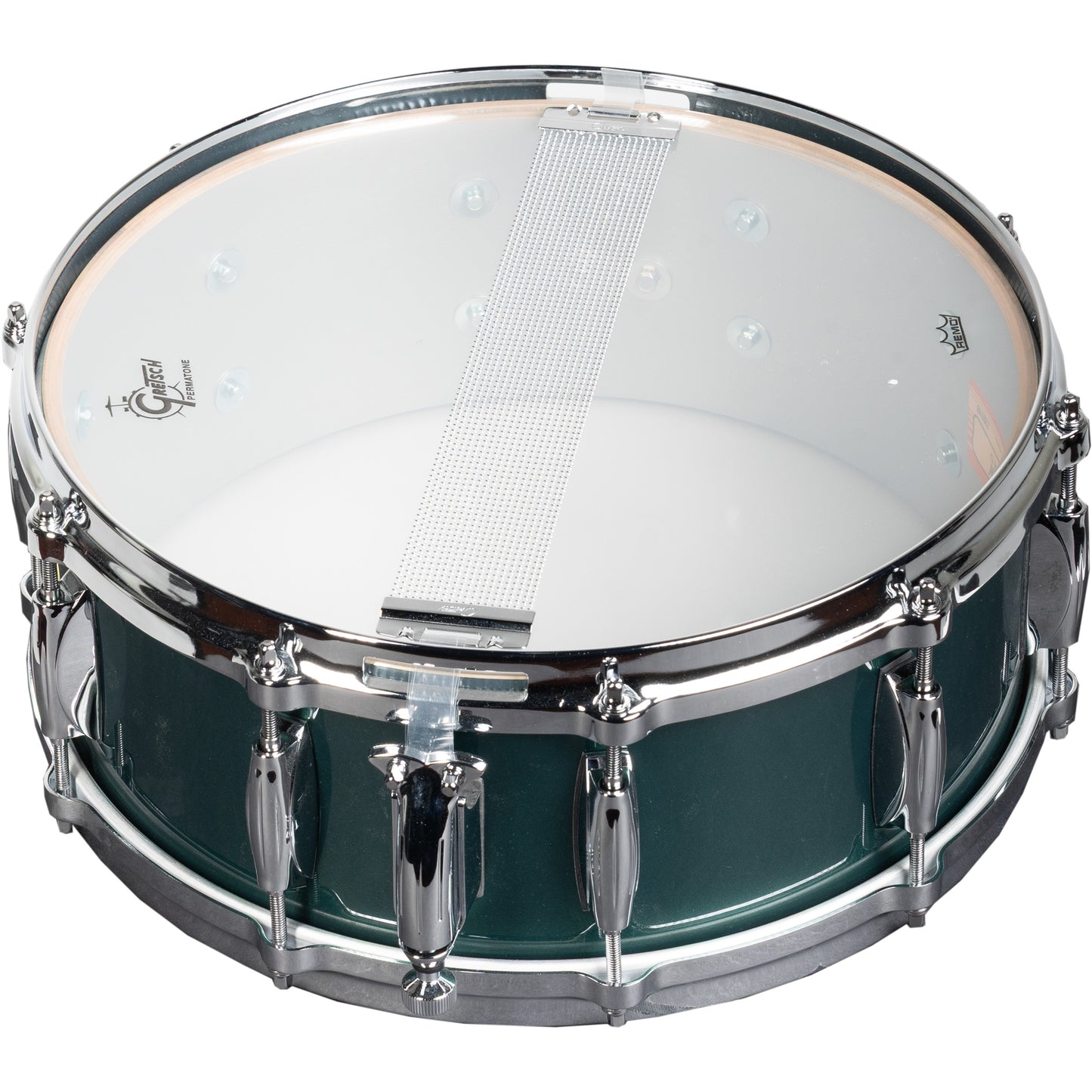 Gretsch USA Custom 5.5x14 Snare Drum - Cadillac Green Gloss