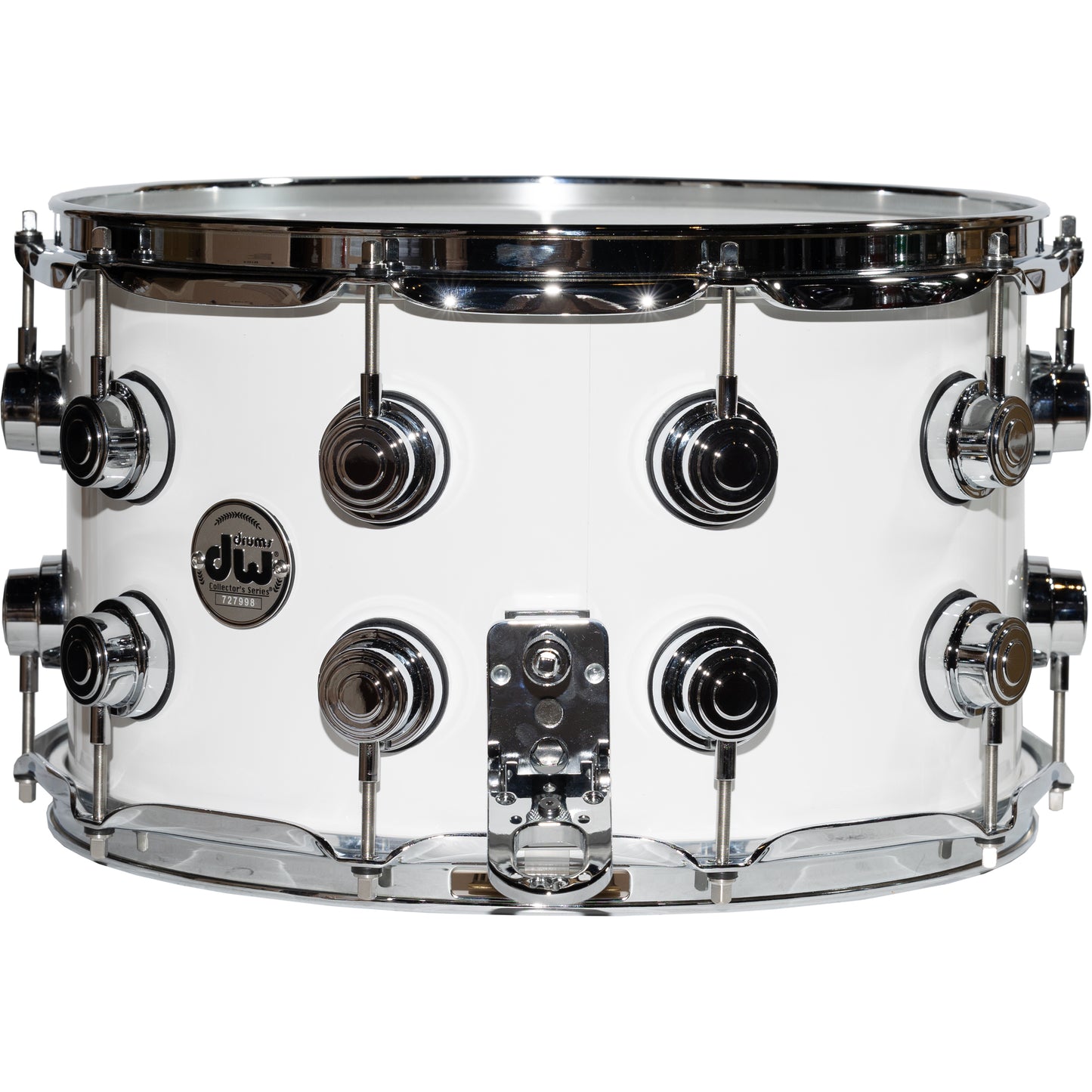 Drum Workshop Collectors Series 8x14 Snare Drum - Gloss White