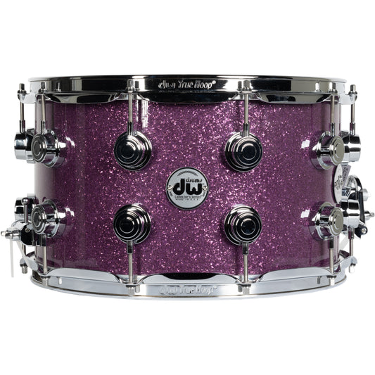 Drum Workshop Collectors Series 8x14 Snare Drum - Purple Glass