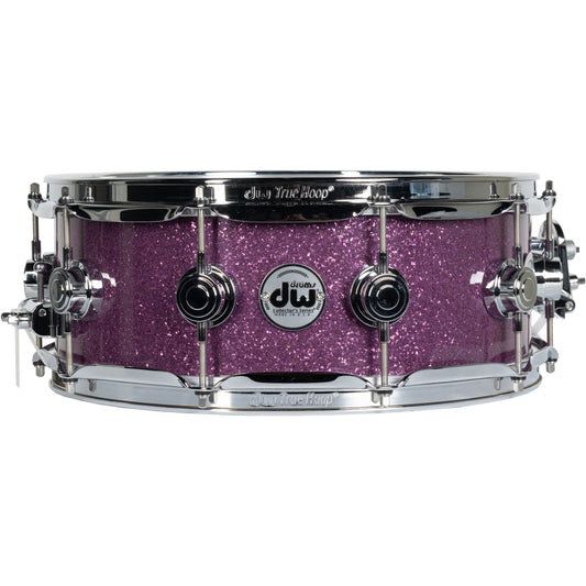 Drum Workshop Collectors Series 5x14 Snare Drum - Purple Glass