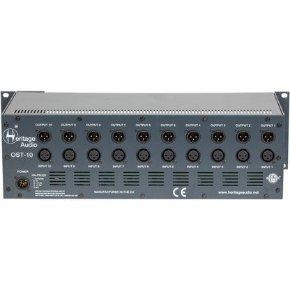Heritage Audio OST10 V1 10 Slot Rack with OS Tech