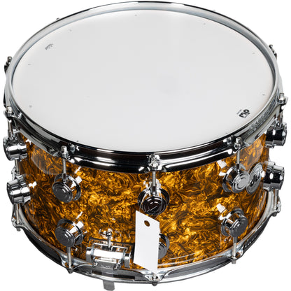Drum Workshop Collectors Series 8x14 Snare Drum - Gold Abalone