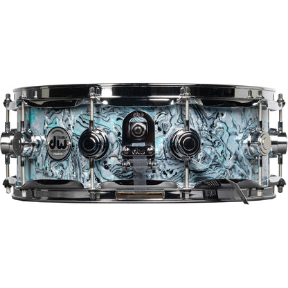 Drum Workshop Collectors Series 5x14 Snare Drum - Blue Abalone